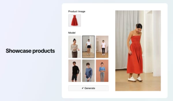 TikTok's website shows how the generative AI tool Symphony could be used by advertisers.