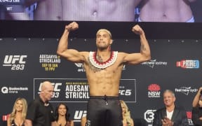Carlos Ulberg UFC 293 in Sydney.