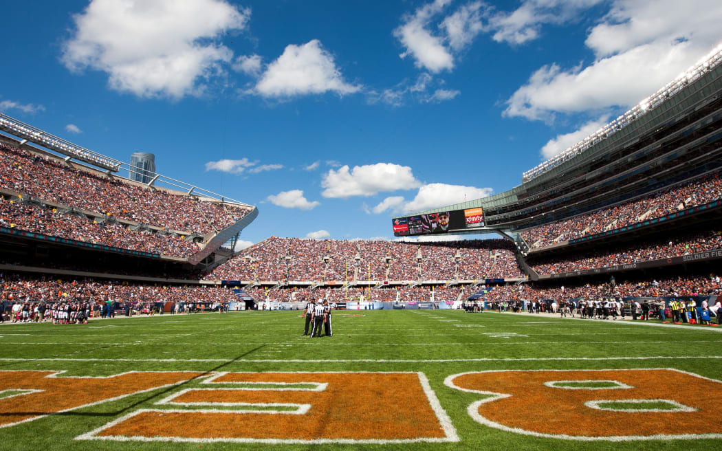 Soldier Field in Chicago.