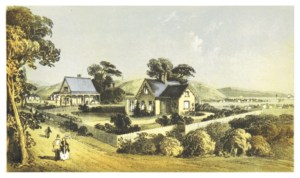 House of Rev. Charles Reay, Nelson, 1857