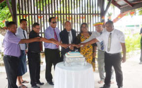 The newly sworn in Kiribati Cabinet