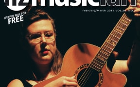 Cover of NZ Musician Magazine's Feb/March 2017 issue featuring Nadia Reid