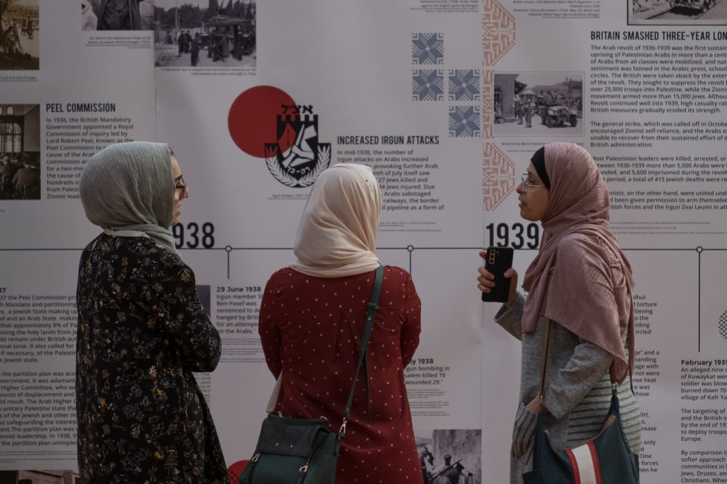 NZ For Humanity's Interactive timeline on Palestine
