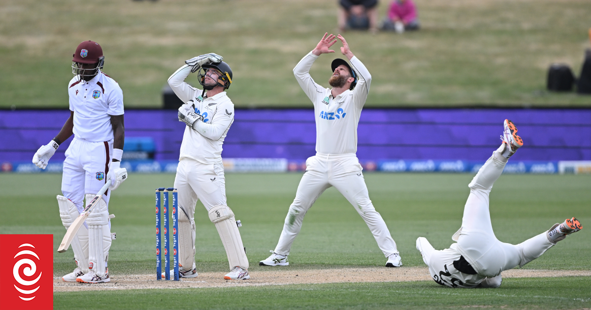 Live: Black Caps v West Indies - third test, day one