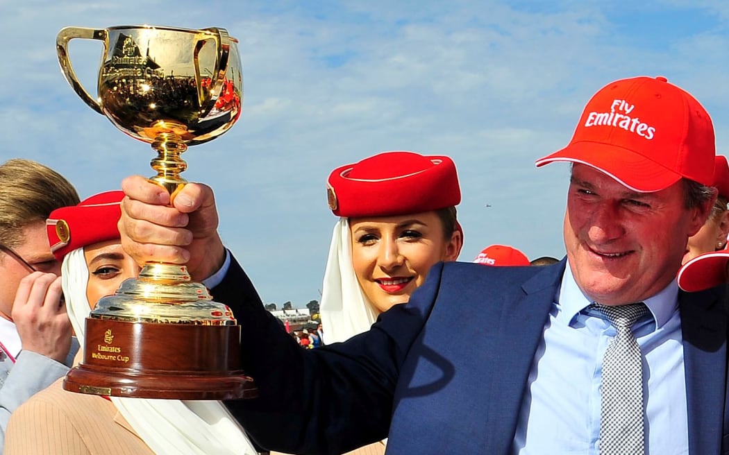Trainer Darren Weir, after his 2015 Melbourne Cup victory with Prince of Penzance.