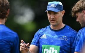 Blues head coach Leon MacDonald is making no secret of his desire to be part of the All Blacks coaching staff.