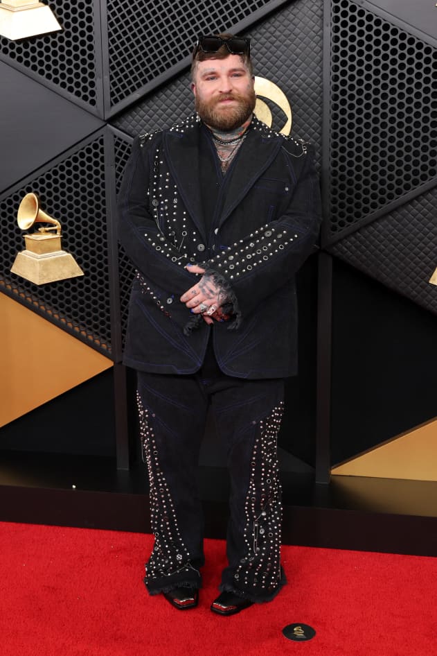 Teddy Swims attends the 68th GRAMMY Awards at Crypto.com Arena on February 01, 2026 in Los Angeles, California.