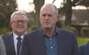 National Party leader Todd Muller in Ashburton on 8 July, 2020.