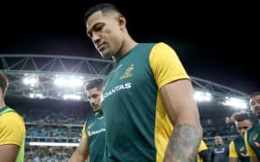 Wallabies fullback Israel Folau.