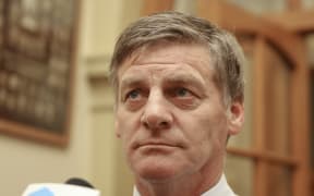 14062016 Photo: RNZ/Rebekah Parsons-King. Bill English, caucus run.