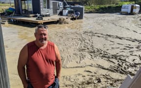 Bill Bartley is helping neighbours with the clean up. His own Tolaga Bay home was so badly damaged in Cyclone Gabrielle it will have to be rebuilt.