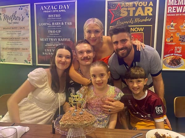 Clockwise from far left - Maddie, Ethan, Esther, Matty, Xander and Eden.