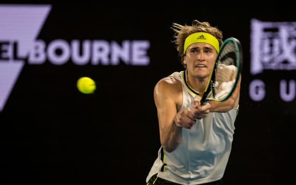 Alexander Zverev of Germany.