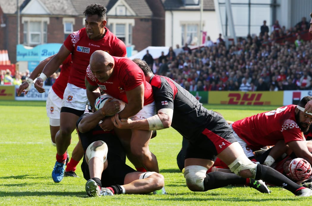Sona Taumalolo last played for Tonga at the 2015 Rugby World Cup.