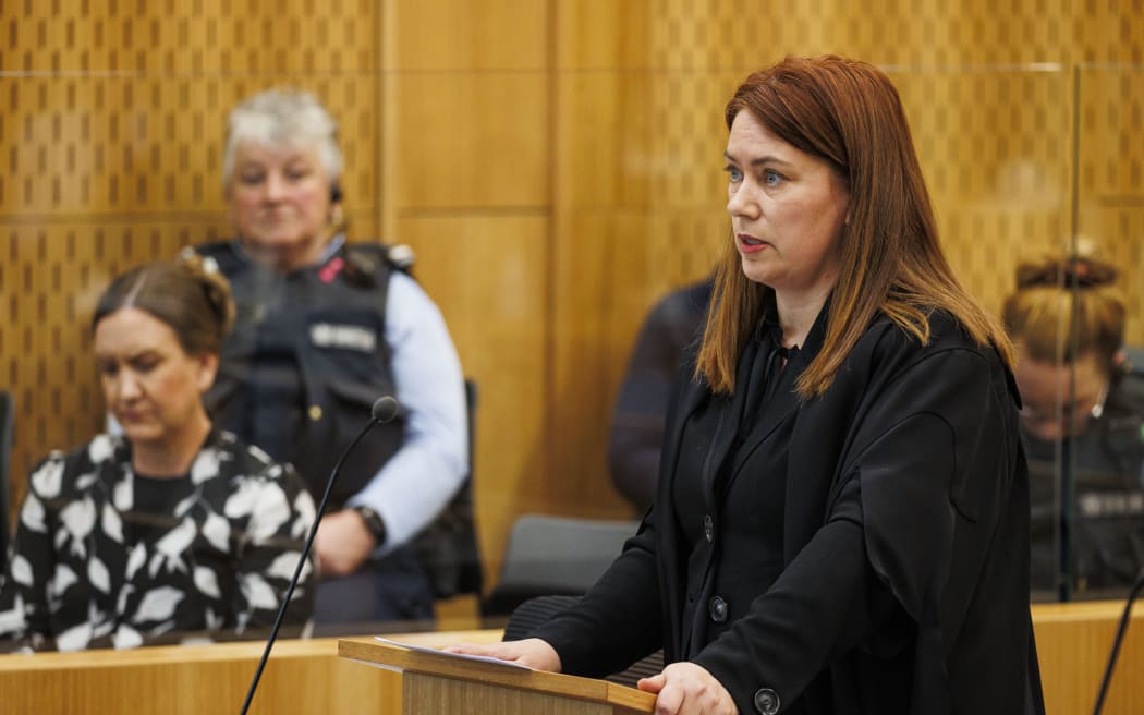 Defence lawyer Kerryn Beaton, KC, at the sentencing of Lauren Dickason on 26 June, 2024.