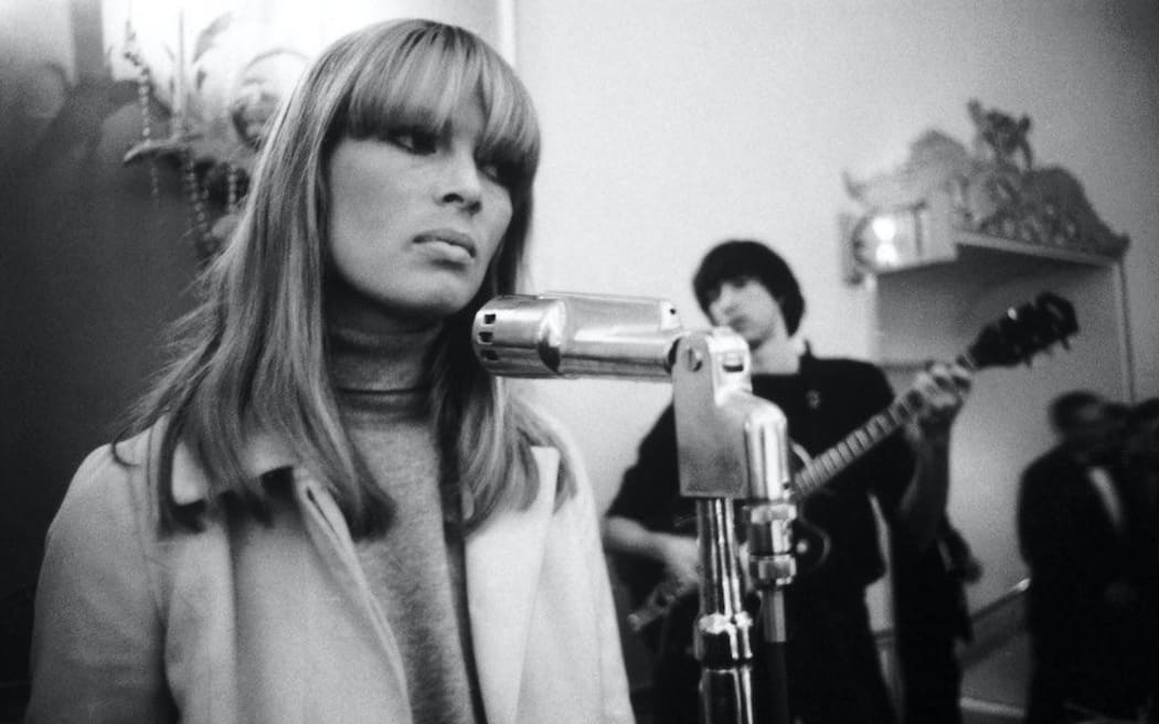 Nico and John Cale performing in 1966