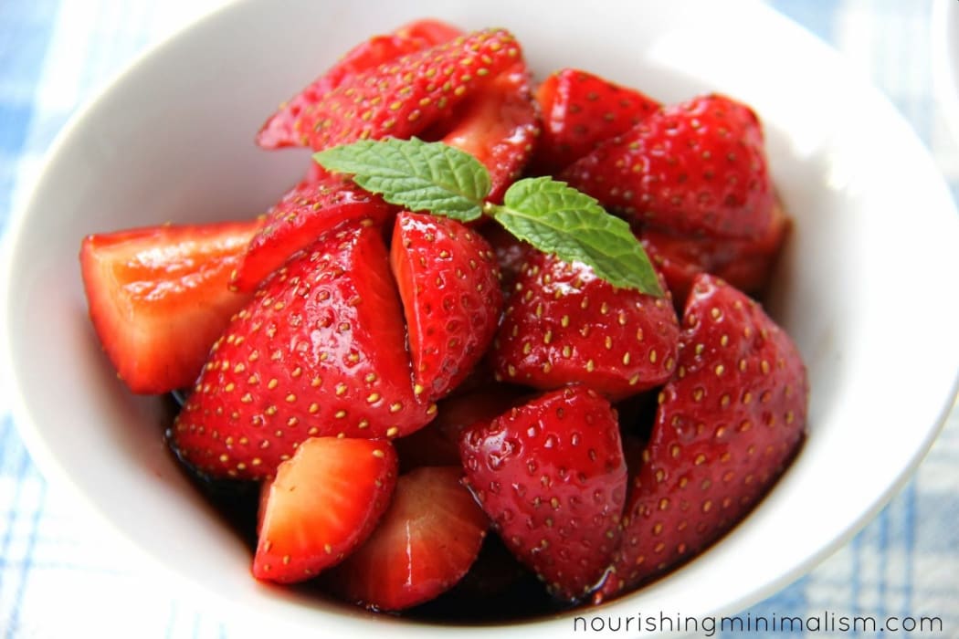 Strawberries with Balsamic Vinegar RNZ Recipes