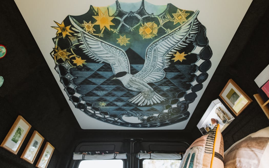 Ceiling piece by Gabrielle Belz