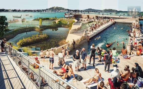 Auckland Council is discussing plans to develop Ports of Auckland land "for the enjoyment of all Aucklanders and provide better access to the harbour".