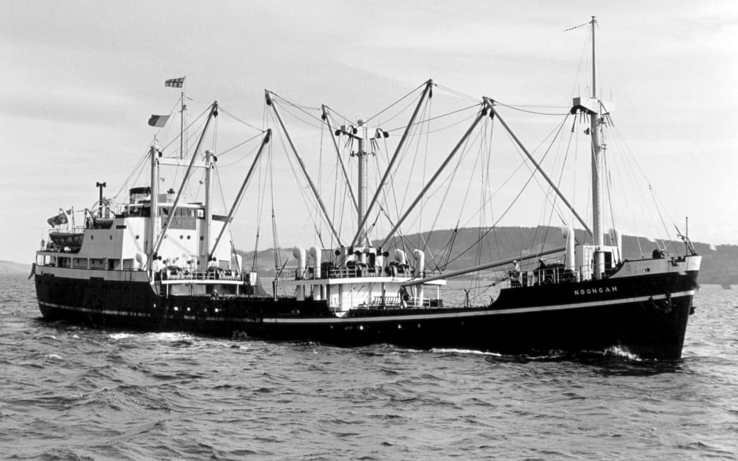 This photo showing the Noongah in the Derwent River is believed to have been taken sometime after 1956.