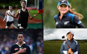 A handful of kiwi sporting prodigies.