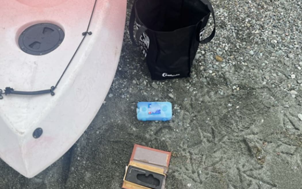 Police hope the kayaker made it ashore and returned home.