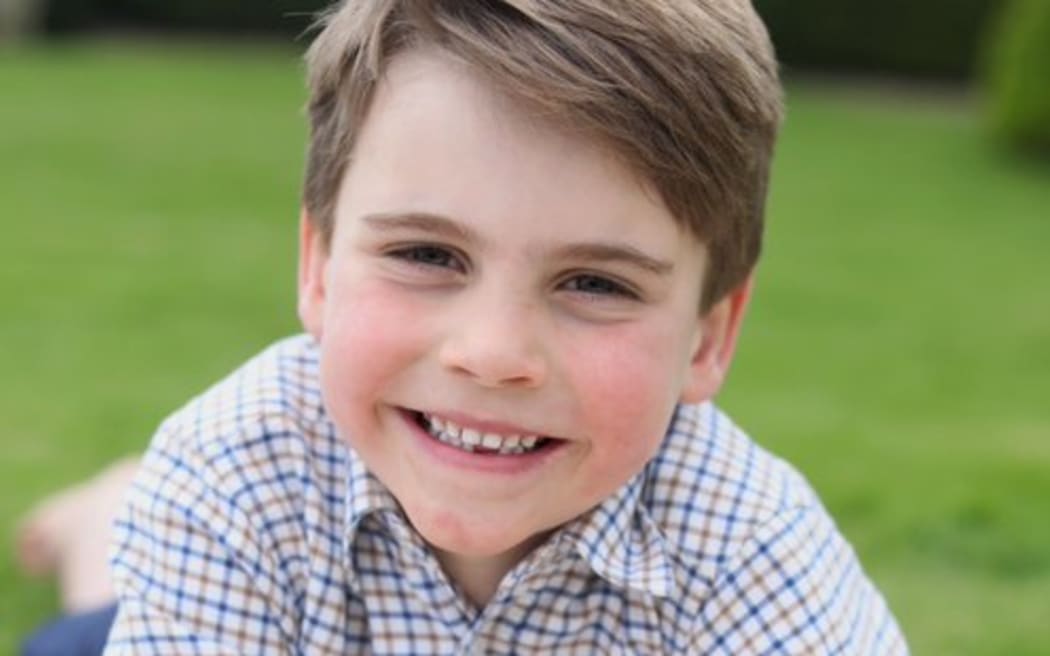 Photo of Prince Louis released for his 6th birthday. Photo by his mother, The Princess of Wales.