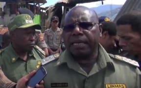 The regent of Tolikara, Usman Wanimbo