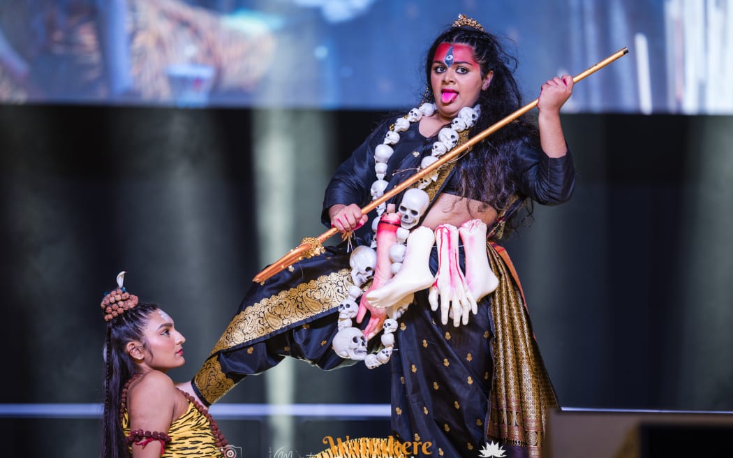 A dance performance for Waitakere Diwali Mela.