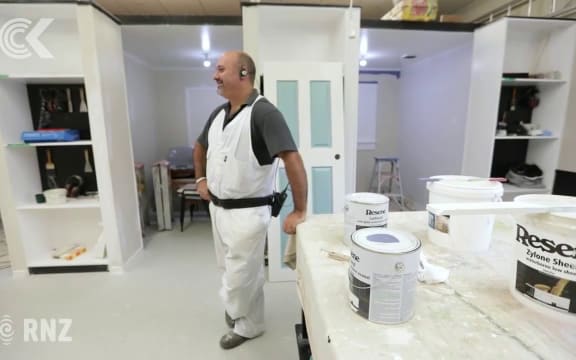 The house that prisoners built now over the wire on the way to a family