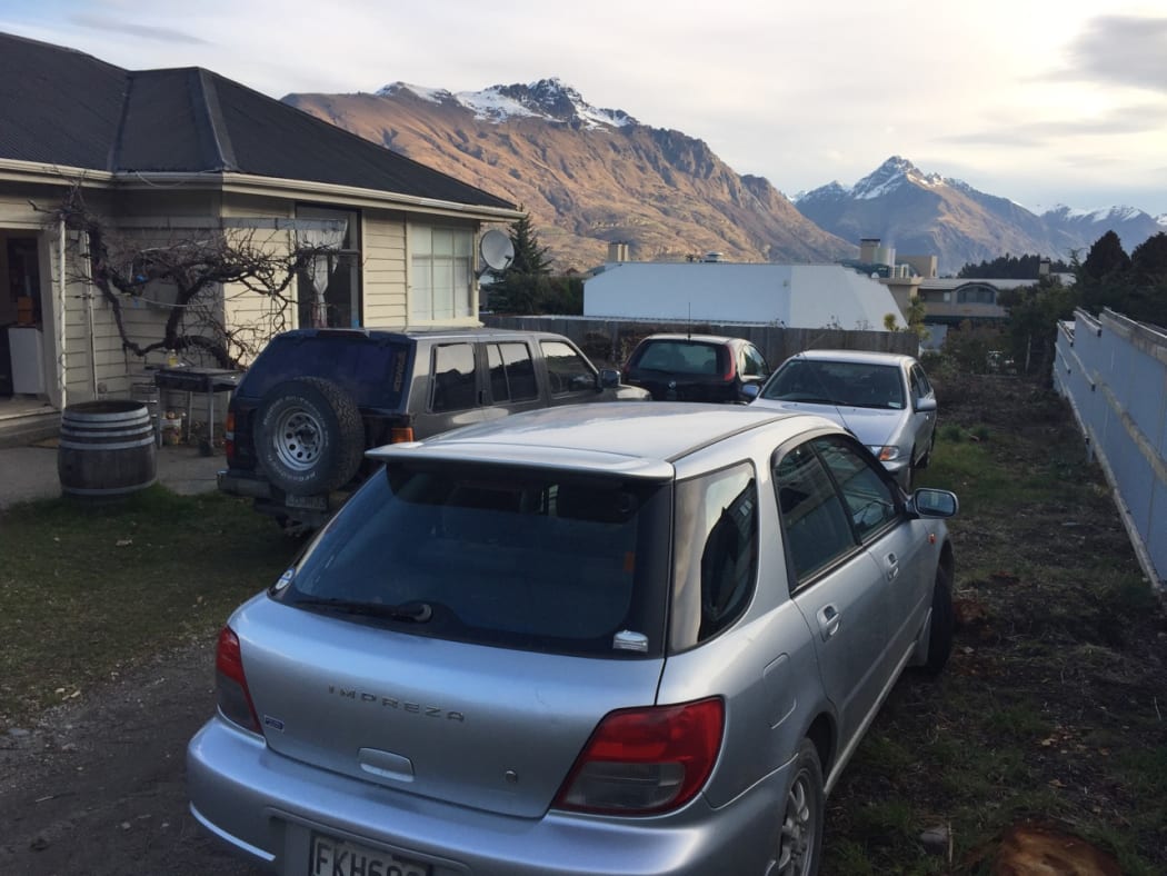 Rental house on Queenstown Hill above the CBD.