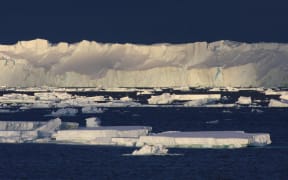 The large Totten Glacier drains a major portion of the East Antarctic Ice Sheet