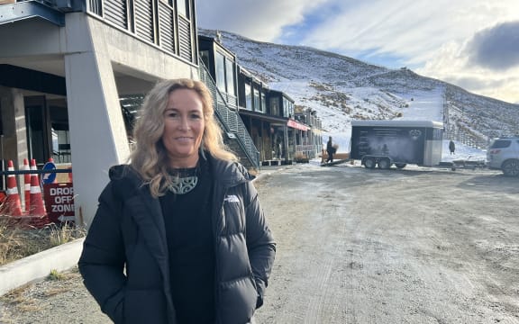 Paulette Tamati Eliffe at Treble Cone, Wānaka.
