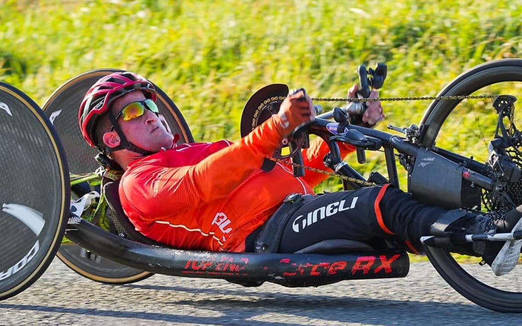 Jono Nelson, handcyclist from Timaru