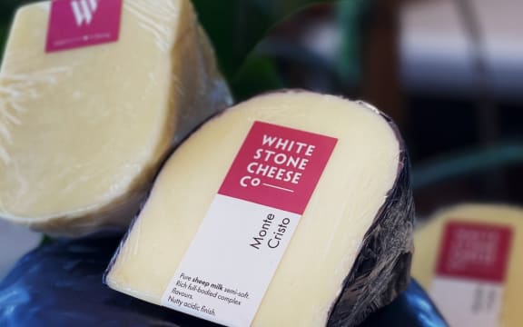 Whitestone Cheese Co's sheep milk cheddar, Monte Cristo.