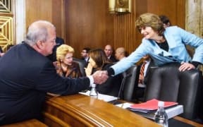 CNMI delegate Gregorio Kilili Sablan and Alaska senator Lisa Murkowski.