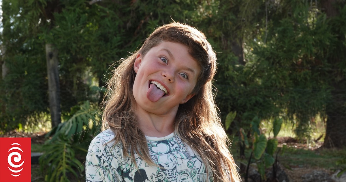10-year-old boy winner of Aotearoa's Next Top Mullet competition - Vimarsana News