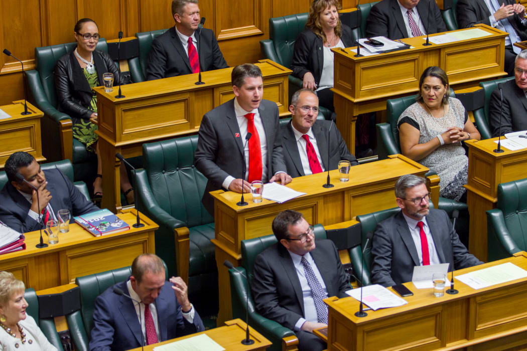 The newly elected Labour MP for Mt Roskill Michael Wood gives his maiden speech to Parliament on Wednesday 8 February 2017.