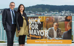 Current Porirua mayor Nick Leggett has launched a campaign to run for mayor in Wellington.