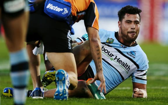 Cronulla Sharks prop Andrew Fifita