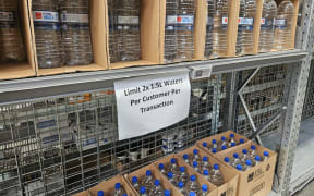 Water bottle limits are in place at PAK'nSAVE Wainoni following a boil water notice.