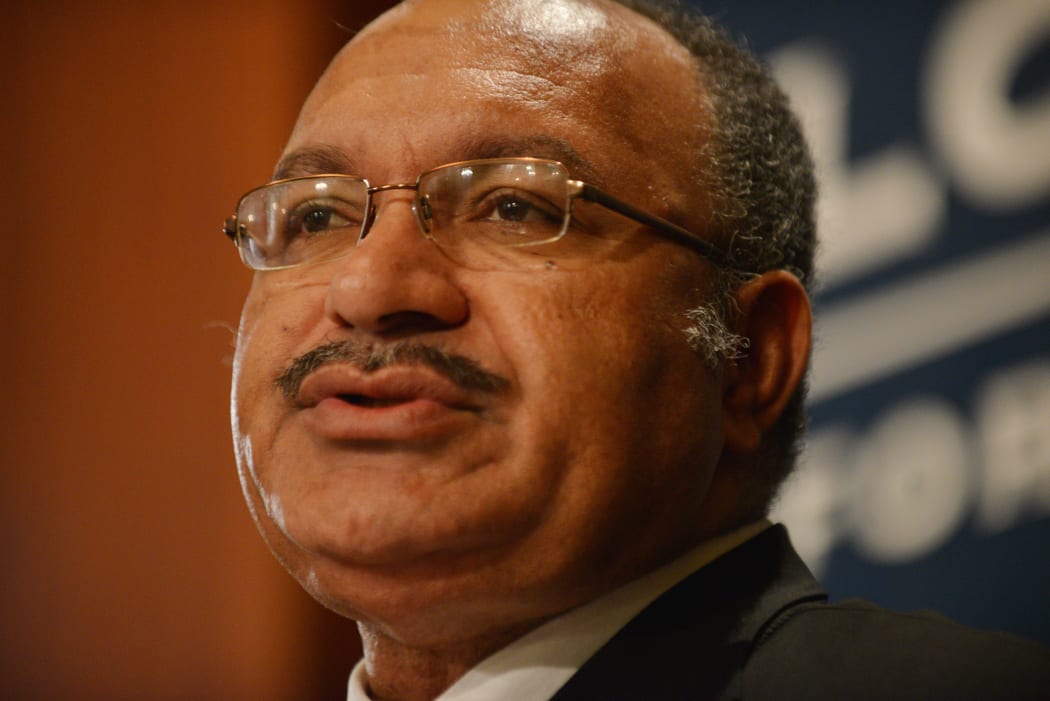 Prime Minister Peter O'Neill of Papua New Guinea.