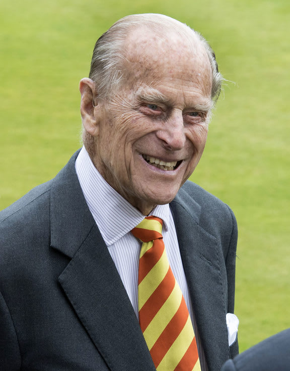 The Duke of Edinburgh, Prince Philip, at his latest public engagement where he opened the new Warner Stand at Lord's Cricket Ground in London.