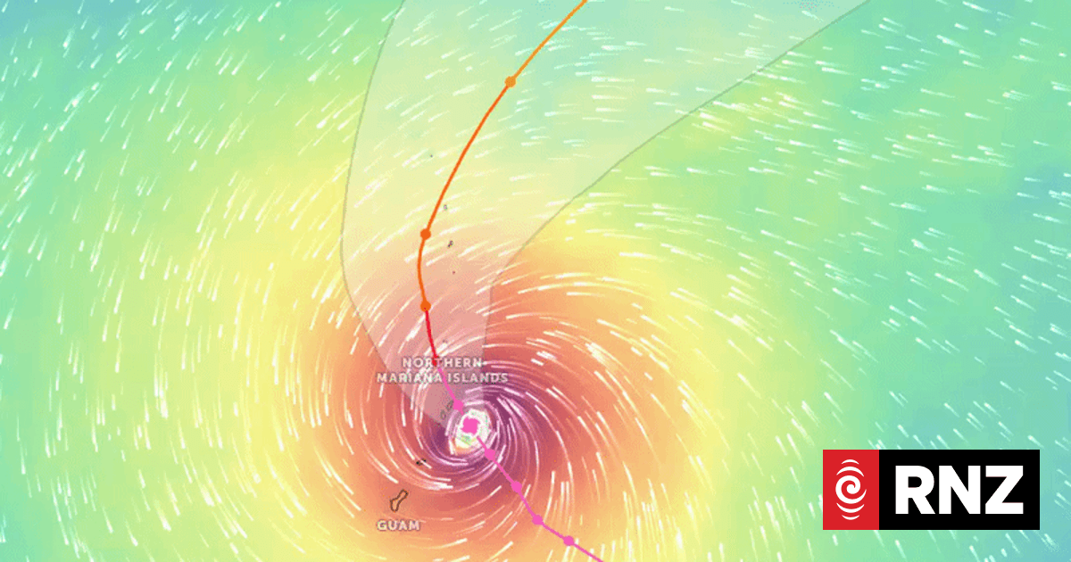 'Not a storm we can afford to take lightly': Super Typhoon Sinlaku to lash Saipan overnight