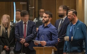 Mustafa Boztas - victim impact statement. 

PHOTO: JOHN KIRK-ANDERSON 

Sentencing for Brenton Tarrant on 51 murder, 40 attempted murder and one terrorism charge.