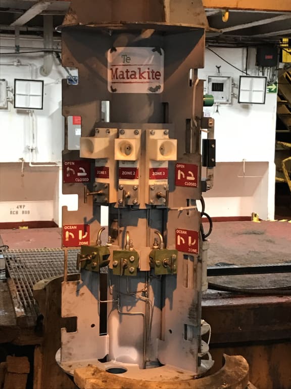 Te Matakite, which means 'to see into the future', is the wellhead of one of two remote underwater earthquake observatories installed on New Zealand's largest faults.