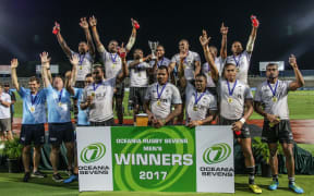 The Fiji men retained the Oceania 7s title.
