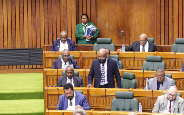 Bougainville Affairs Minister Manasseh Makiba, 27 August, 2026.