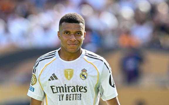 Real Madrid forward Kylian Mbappé