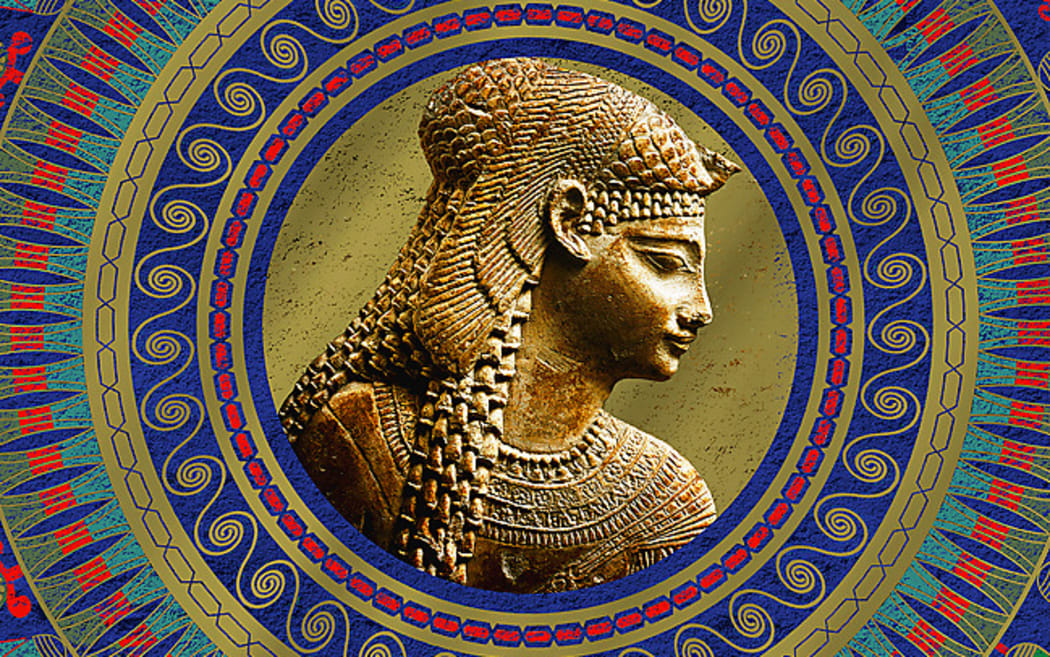 Lloyd Llewellyn-Jones book cover for 'The Cleopatras'.